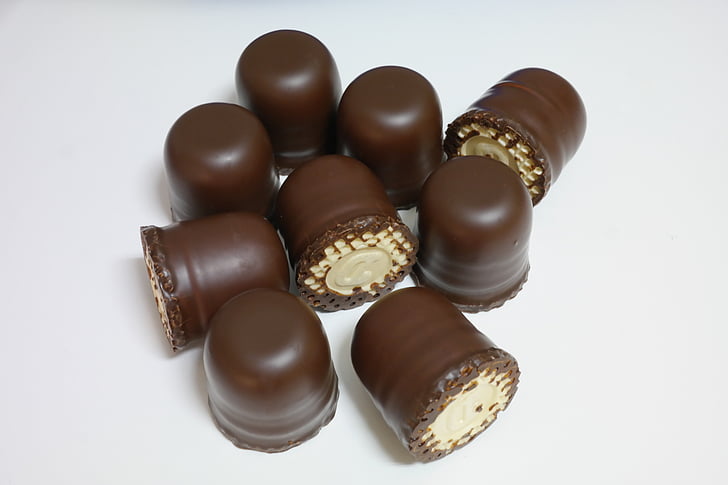 mohr heads, chocolate icing, glaze, confectionery, delicious, chocolate kiss, stimulant