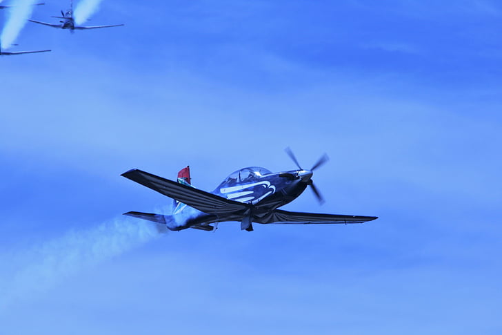 squadra aerobatic Falco d'argento, aeromobili, Jet, abilità, fumo, bianco, sentiero