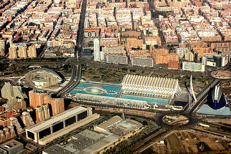 valentingumo, Ispanija, Miestas mokslo, Valensijos regionas, Architektūra, Valensija, Gamta