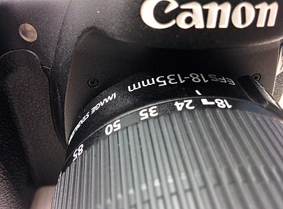 镜头, 相机, 缩放, foacl 长度, 数字相机, 佳能, 单反相机