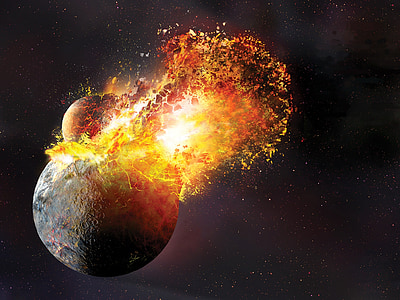 space, universe, satellite, planet - Space, exploding, astronomy, backgrounds