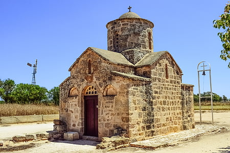 Kipras, Frenaros, Ayios andronikos, bažnyčia, stačiatikių, viduramžių, religija