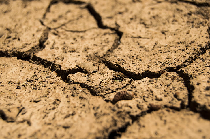 η ξηρασία, καφέ, ξηρασία, ξηρά, γη, χώμα