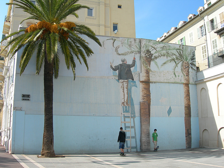 plechovky, Plaza, graffiti