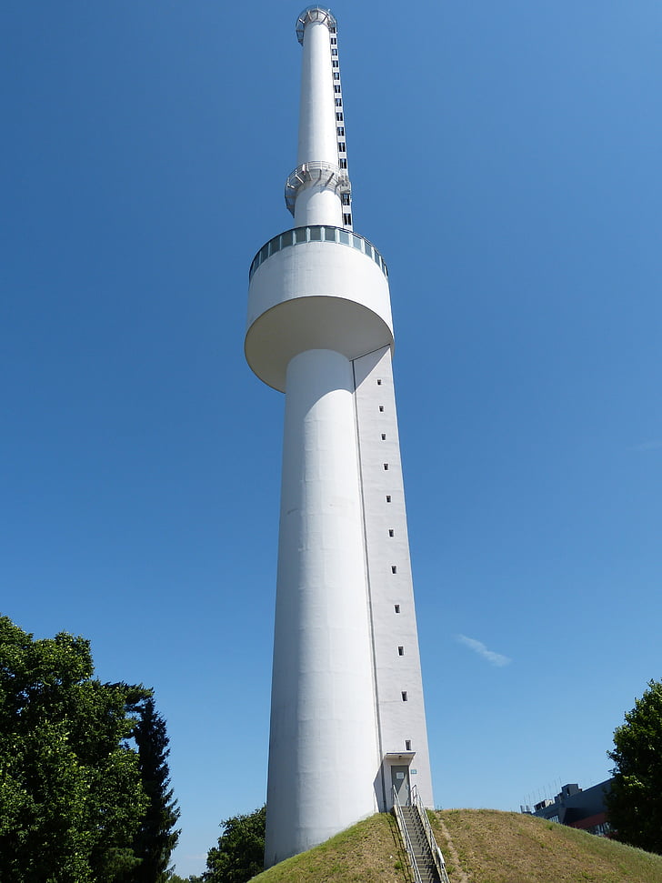 Wieża ciśnień, przechowywanie wody, Wieża, niebo, Communications Tower, słynne miejsca