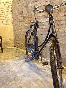 Maschine-Fahrrad, Antiquitäten, Chan thabun, Fahrrad, Transport, Verkehrsträger, keine Menschen