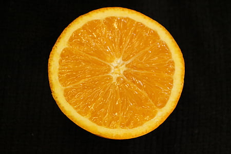naranja, Slice, fruta, alimentos, jugoso, corte, cítricos