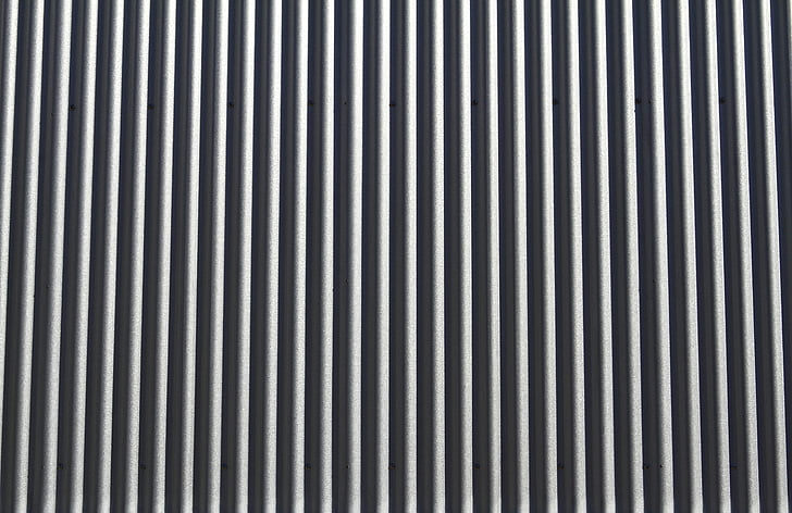 corrugated sheet, sheet, metal, background, pattern