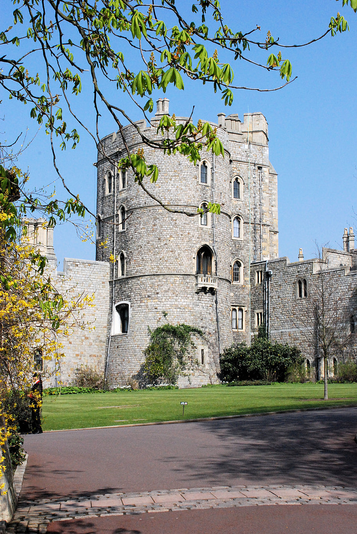 Windsor castle, královské rodiny, historické, orientační bod, staré budovy, Spojené království