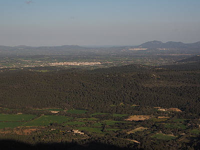 Mallorca, krajine, predvidevanja, dober pogled, pogled, Puig de randa