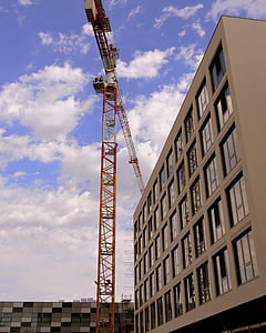 Crane, construction, Palazzo, bâtiment, architecture, la restructuration