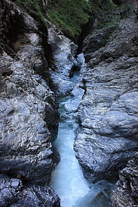vatten, Rock, naturen, clammy, Gorge