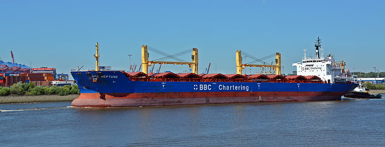 Cargo, navire, Frachtschiff, eau, marine marchande, transport, voie navigable