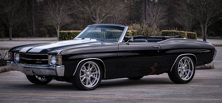 siyah, Klasik, üstü açık araba, Hood, Coupe, Araba, Vintage