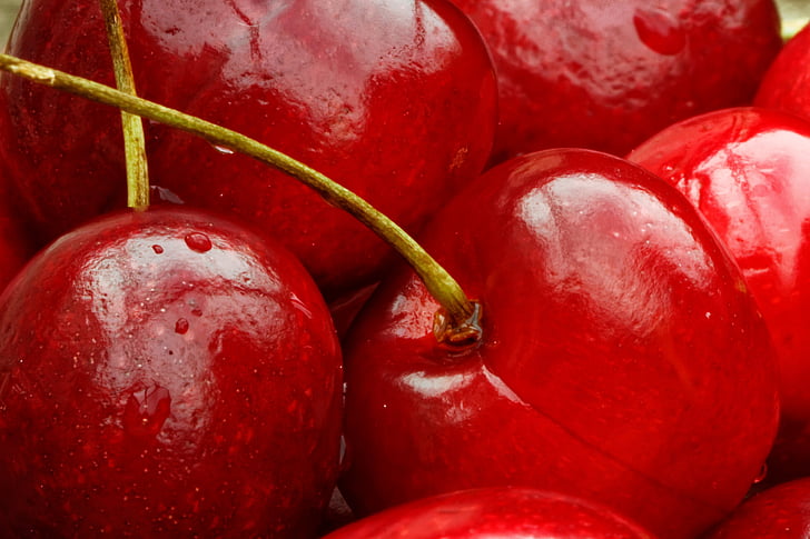 cherry, sweet cherry, red, fruit, healthy, summer, delicious
