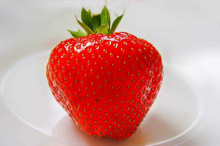 strawberry, fruit, red, sweet, ripe, garden strawberry, delicious