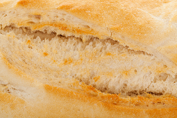 Hintergrund, Baguette, gebacken, Brot, Braun, Kruste, Essen