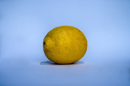 lemon, kuning, buah, asam, Vitamin, nutrisi, Makan