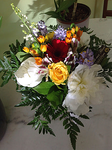 букет, квіти, Квіткові, цвітіння, Флора, букет, барвистий