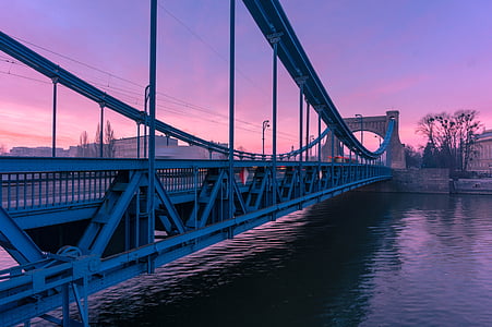grunwaldzki-broen, Wrocław, byen, arkitektur, monumenter, historie, Nedre Schlesien
