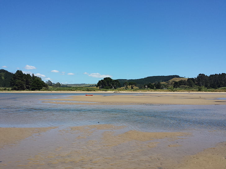 Northland, Nový Zéland, Příroda, voda, cestování, pláž, Paihia