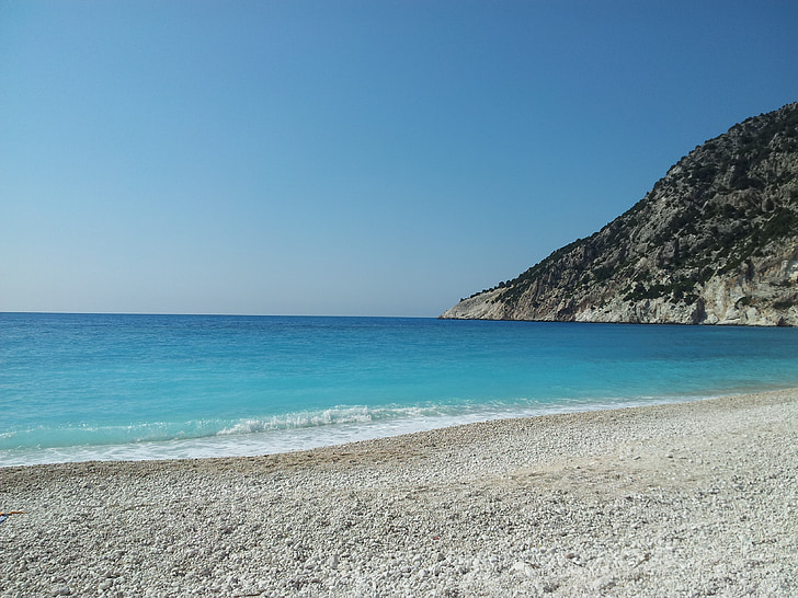 beach, turquoise, sea, water, summer, paradise, island