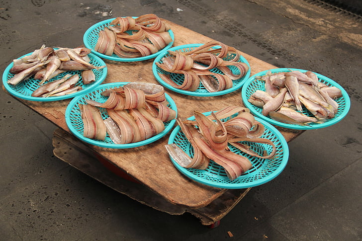 peşte, piaţa de peşte, animale marine