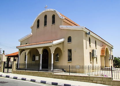 Kypros, Kalo chorio, Ayios rafael Vasileios, kirkko, Ortodoksinen, uskonto, arkkitehtuuri