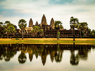 Campuchia, hủy hoại, ngôi đền, Châu á, Đài tưởng niệm, kiến trúc, văn hóa