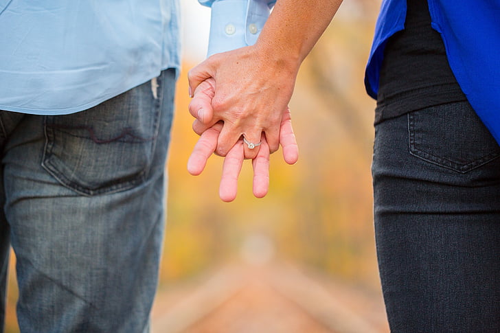bàn tay đang nắm giữ, Cặp vợ chồng, Yêu, cùng nhau, người đàn ông, người phụ nữ, lãng mạn