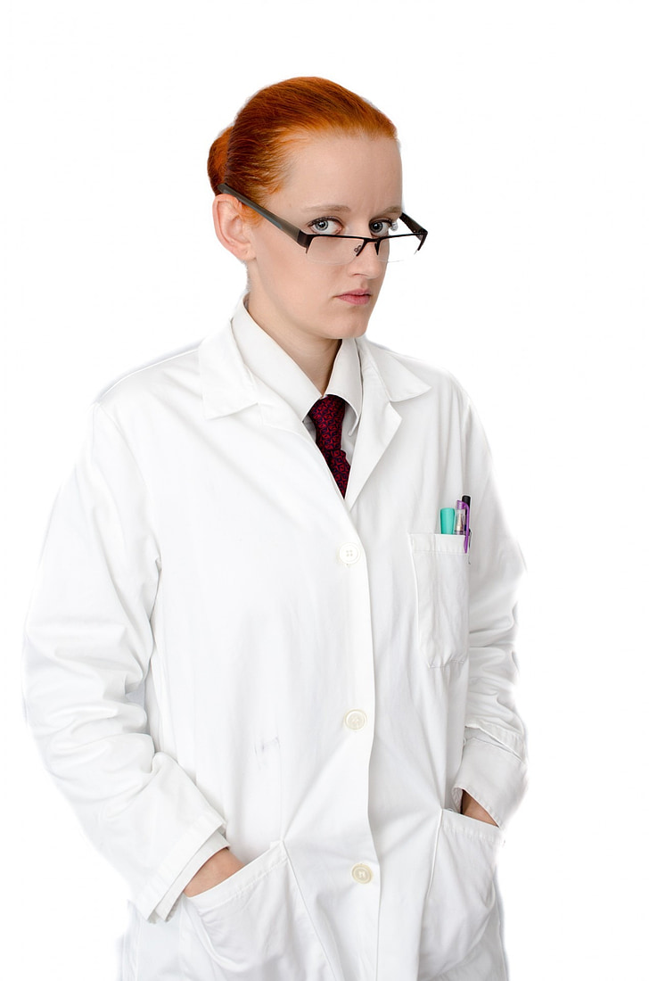 woman, coat, girl, people, laboratory, lab, face