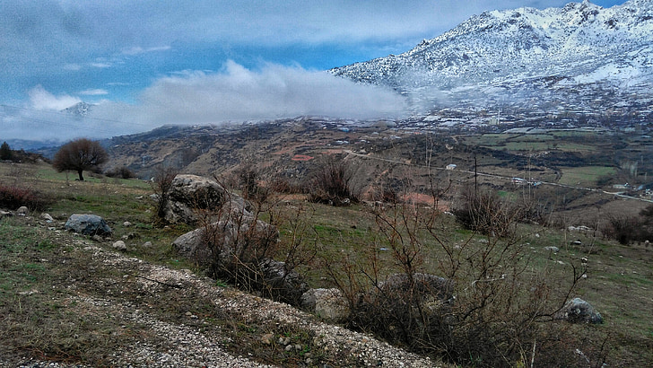 paisagem, montanha, Taylor, natureza, nuvem, Kahramanmaraş, Knowle