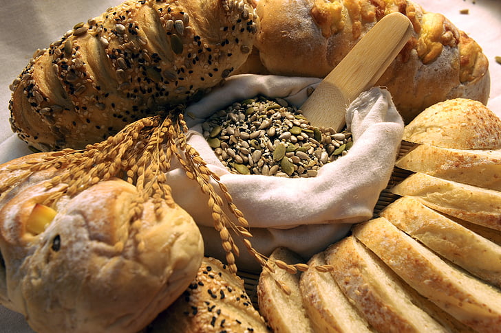 maize, veselības, ogļhidrāti, kūku, pārtika, maiznīca, maizes klaips