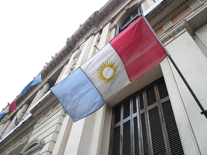 Còrdova, Bandera, vermell, blau, Nacional, país, imatge