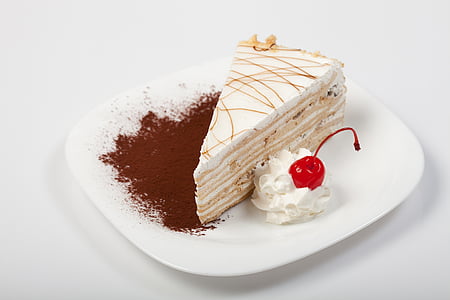 cake, sour cream, cake smetannikov, sweet, dessert, tasty, sweetly