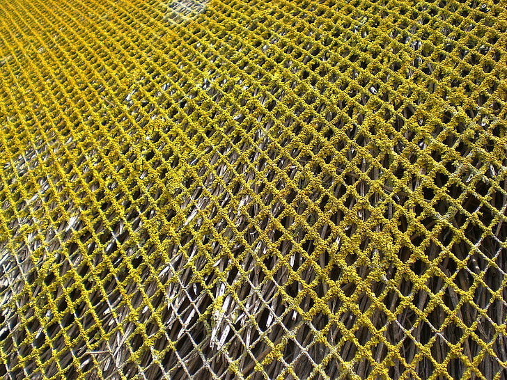 weave, grade, rede, telhado de palha