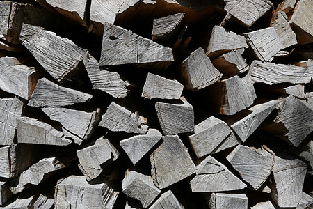 дървен материал, рязка рана, наредени, дърва за огрев, holzstapel, гребени конци рязане, стека