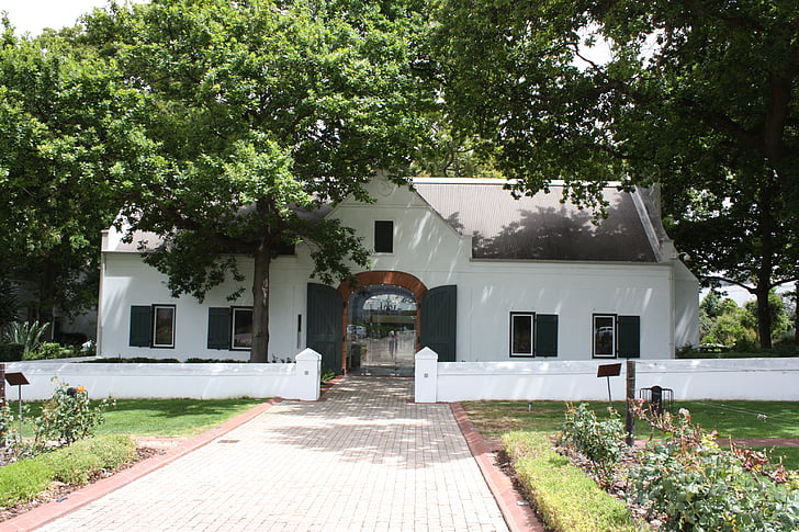Republika Południowej Afryki, nieruchomości w la Motte, winnicy, Strona główna, budynek, okazałe, Winelands