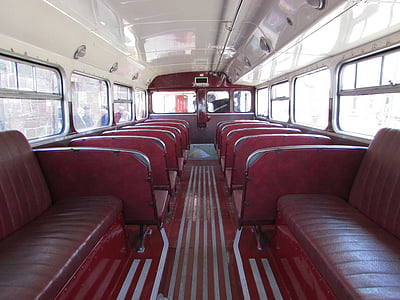 bus, vieux, Vintage, transport, véhicule, Retro, intérieur du véhicule