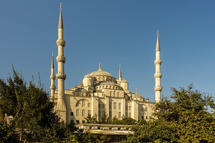 Thổ Nhĩ Kỳ, Ixtanbun, Nhà thờ Hồi giáo xanh, Nhà thờ Hồi giáo, Hồi giáo, Nhà thờ, eo biển Bosphorus