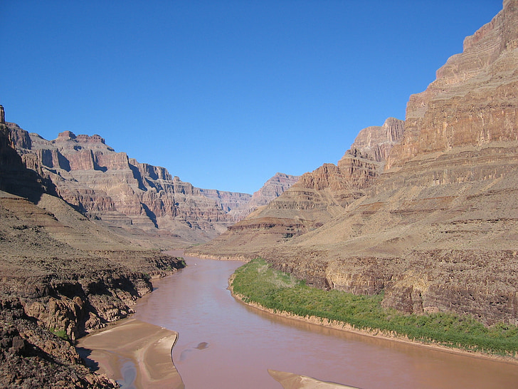 grand canyon, Aerial, désert, Canyon, Colorado, Arizona, é.-u.