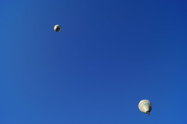 热气球, 浮法, 飞机, 天空, 飞, 脱掉, 航空