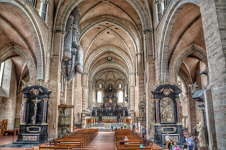 house of worship, trier, dom, church, old, god, hdr