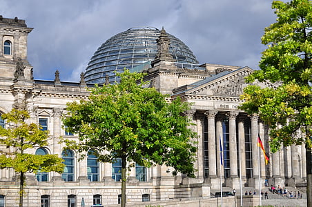 Βερολίνο, η Ομοσπονδιακή Βουλή, Μνημείο, ο θόλος, γυαλί, Τουρισμός
