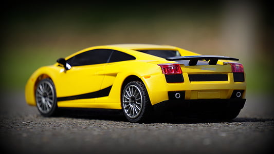 auto, veloce, Lamborghini, modello, strada, velocità, ruota