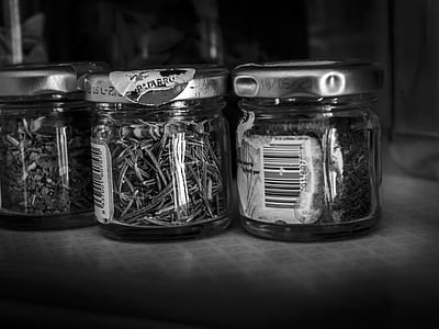 the jar, storage, kap, little, spice, kitchen, cruet