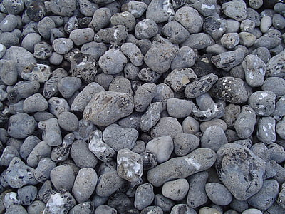 roller, grey, pebbles, beach