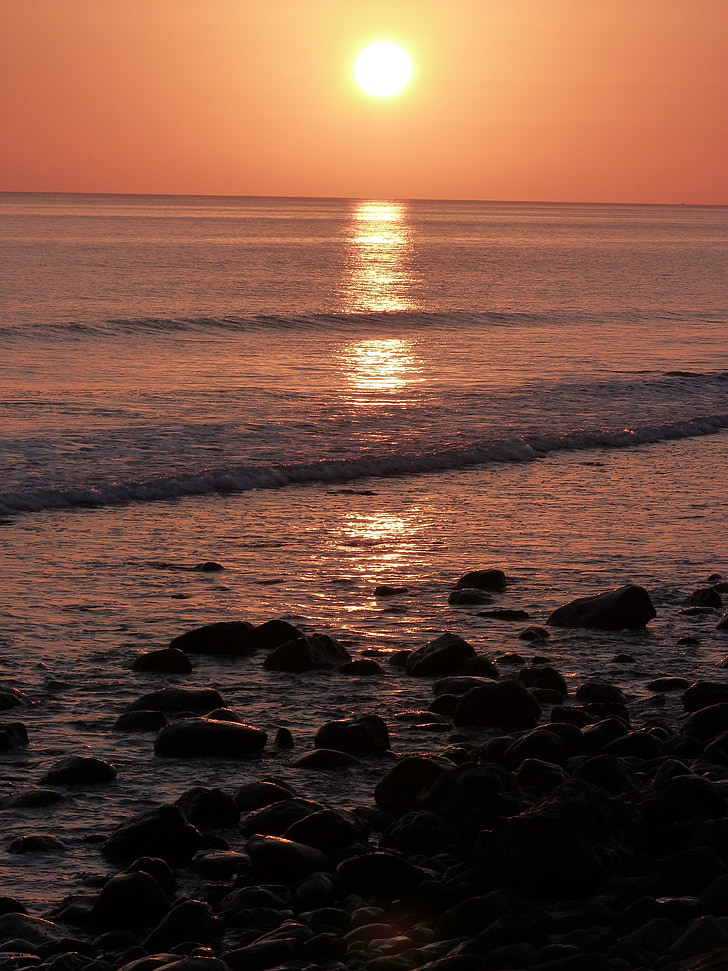 havet, Sunset