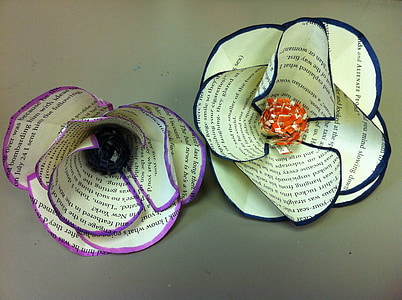fleurs en papier, Arts et métiers, papier, fleur, Craft, décoration