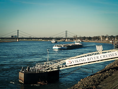 sông Rhine, sông, nước, Thiên nhiên, tàu thuyền, Ngân hàng, vận chuyển